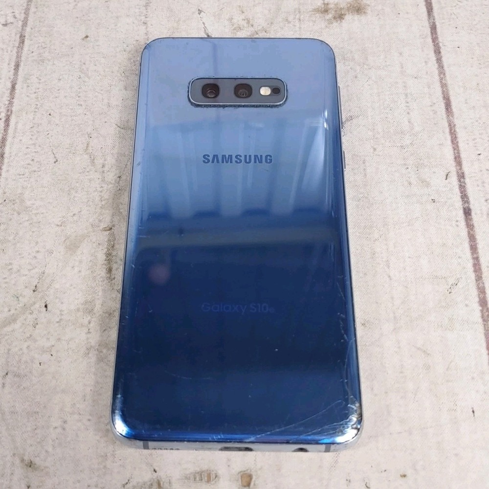 PARTS ONLY - Samsung Galaxy S10e 128GB Prism Blue - AS-IS No Battery - UNTESTED